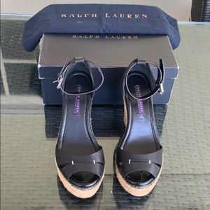 Ralph Lauren collection wedge size 7.5